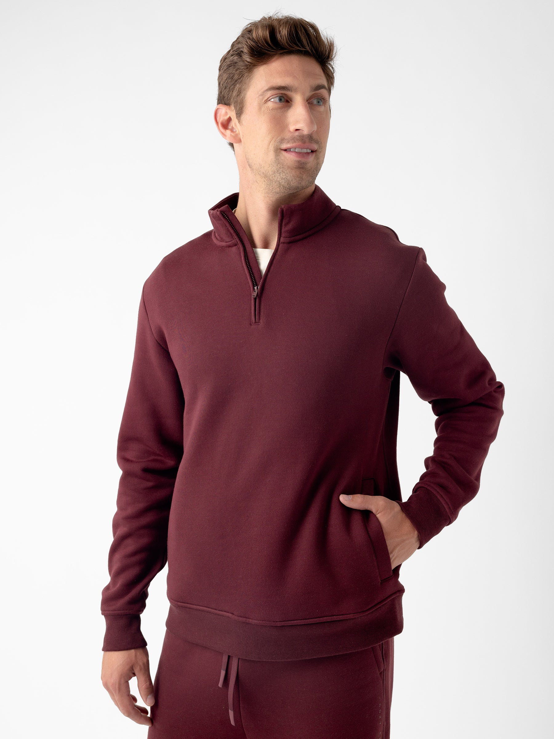 Men's CityScape Quarter Zip - Last Chance - Image 3