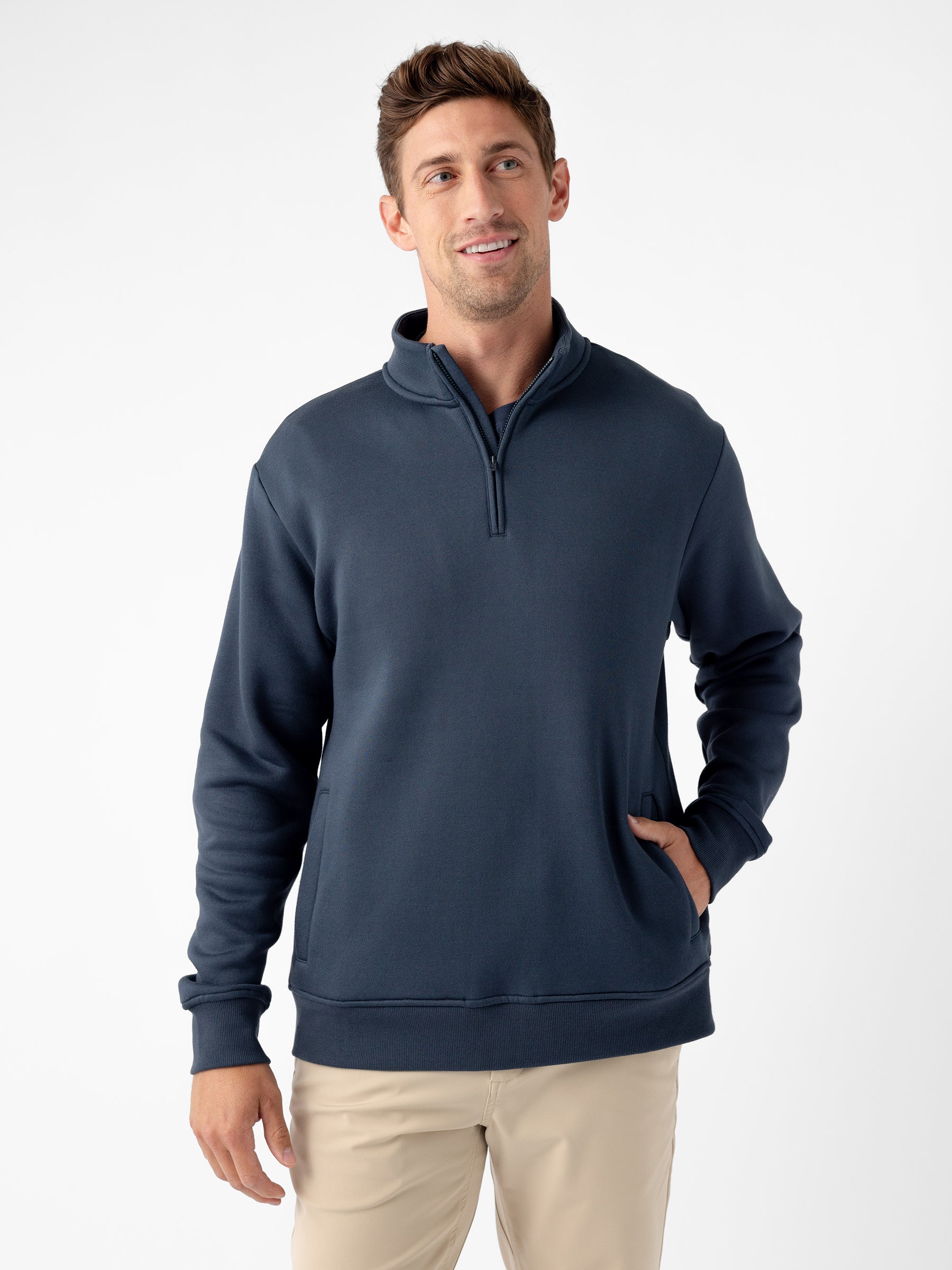 Men's CityScape Quarter Zip - Last Chance - Image 5