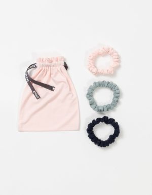 Bamboo Stretch Knit Skinny Scrunchies