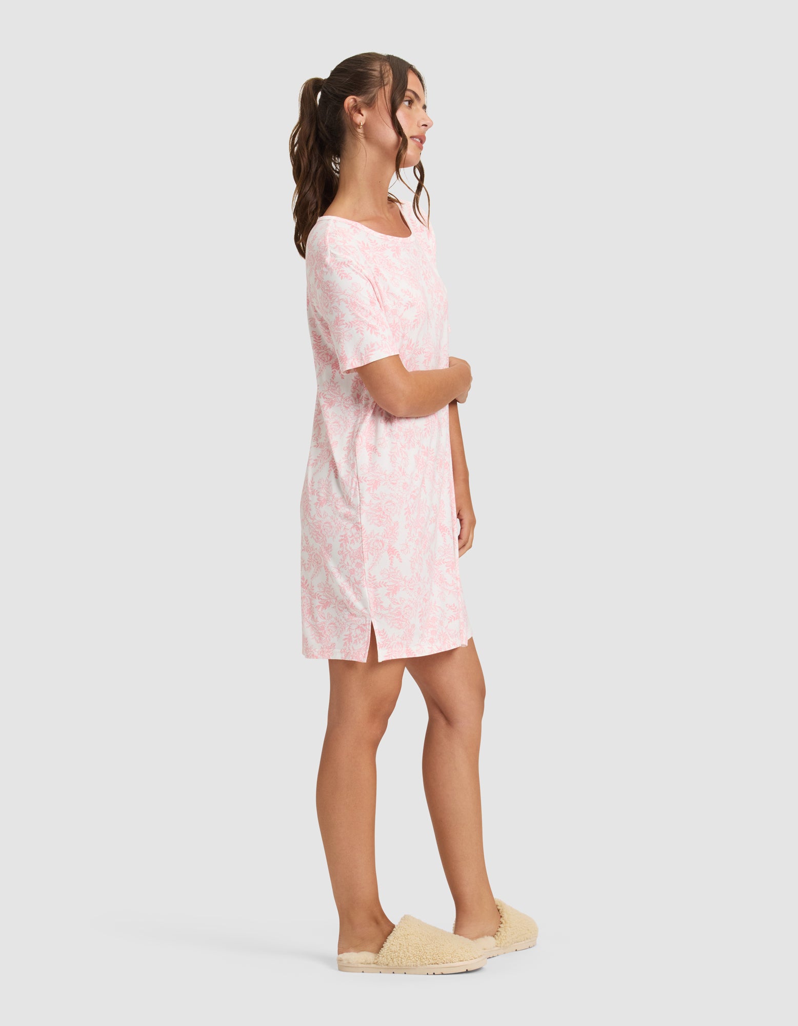 Women's Bamboo Stretch-Knit Sleep Dress - Image 19