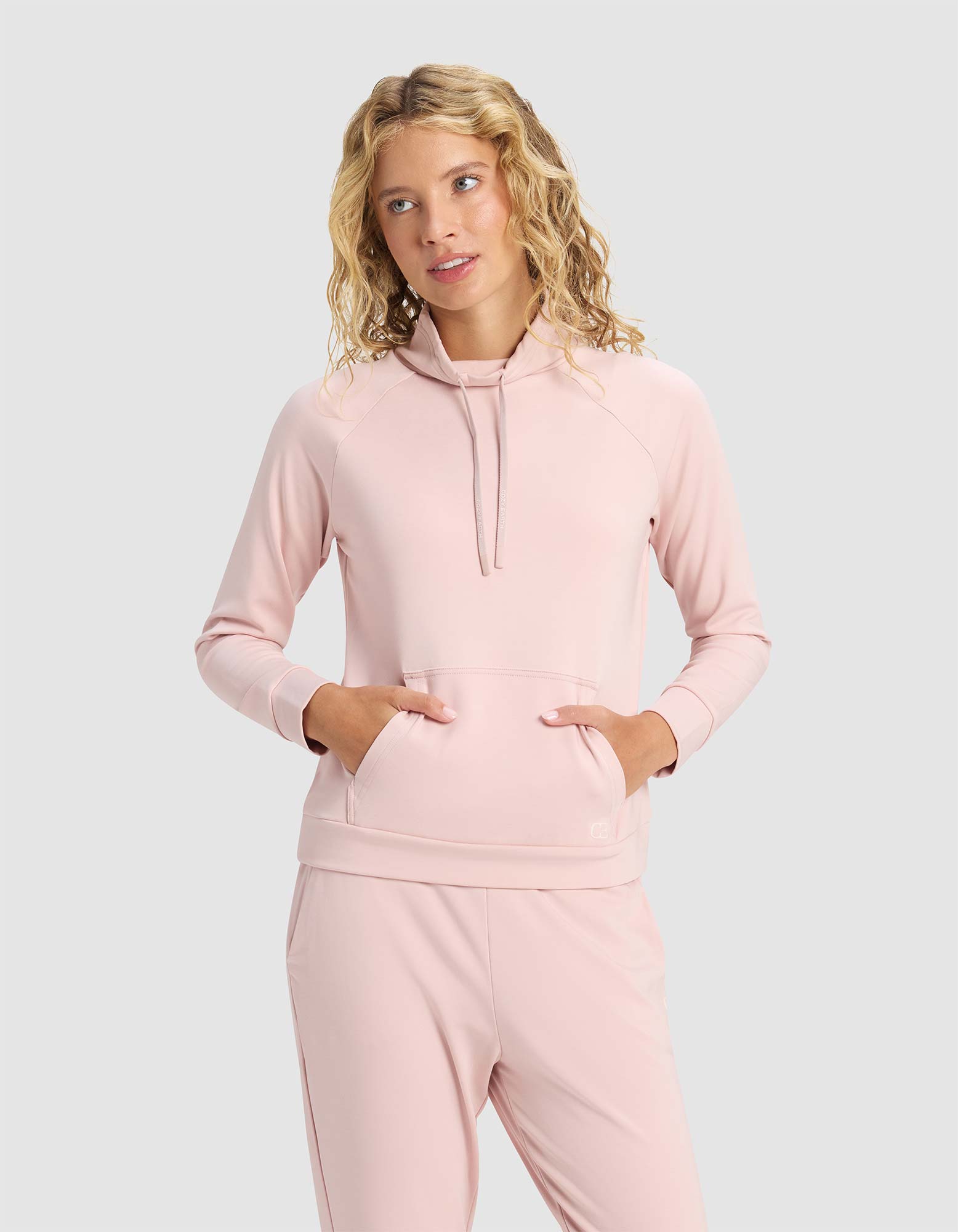 Women's Brushed Bamboo Mock Neck & Jogger Set - Image 9