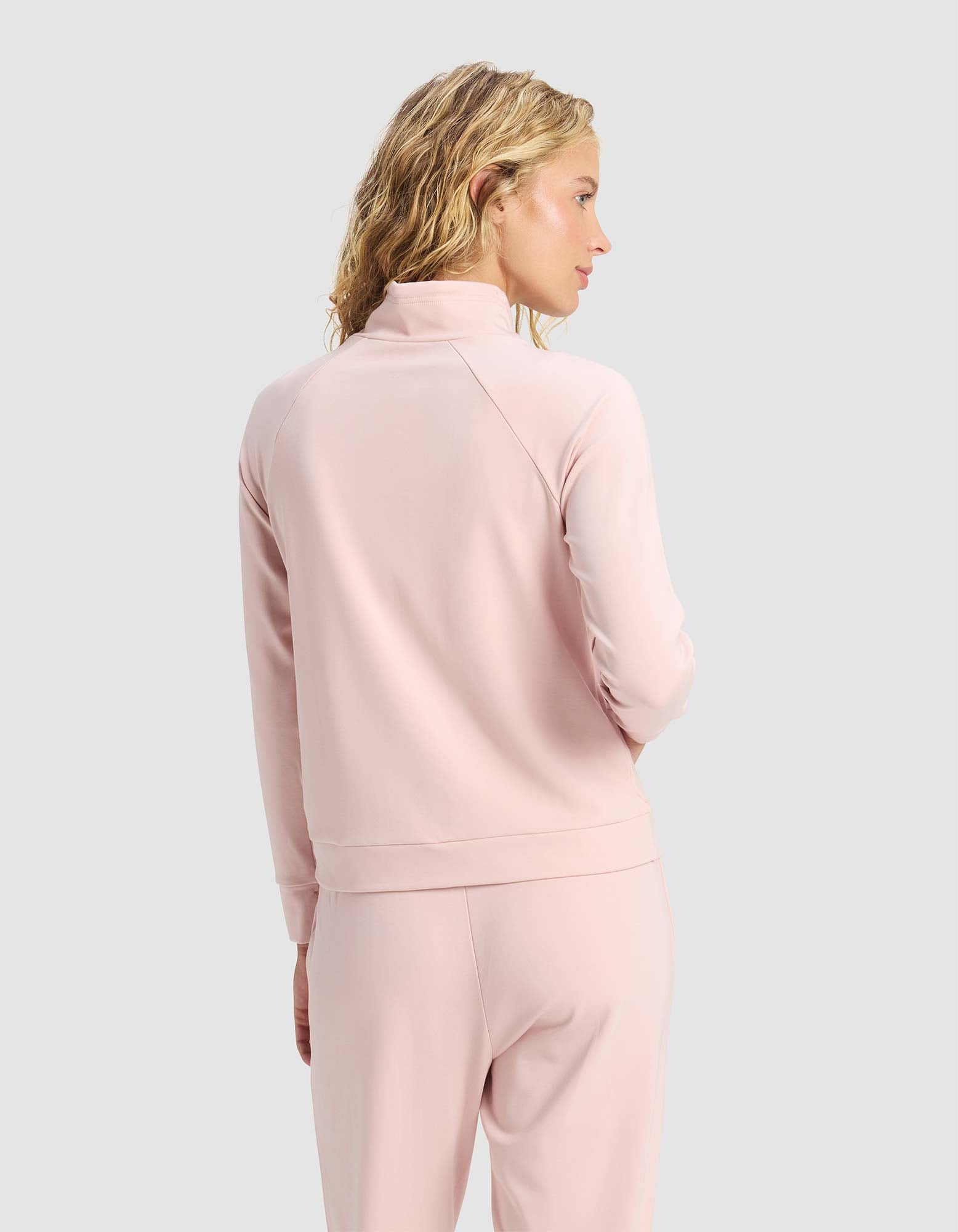 Women's Brushed Bamboo Mock Neck & Jogger Set - Image 10