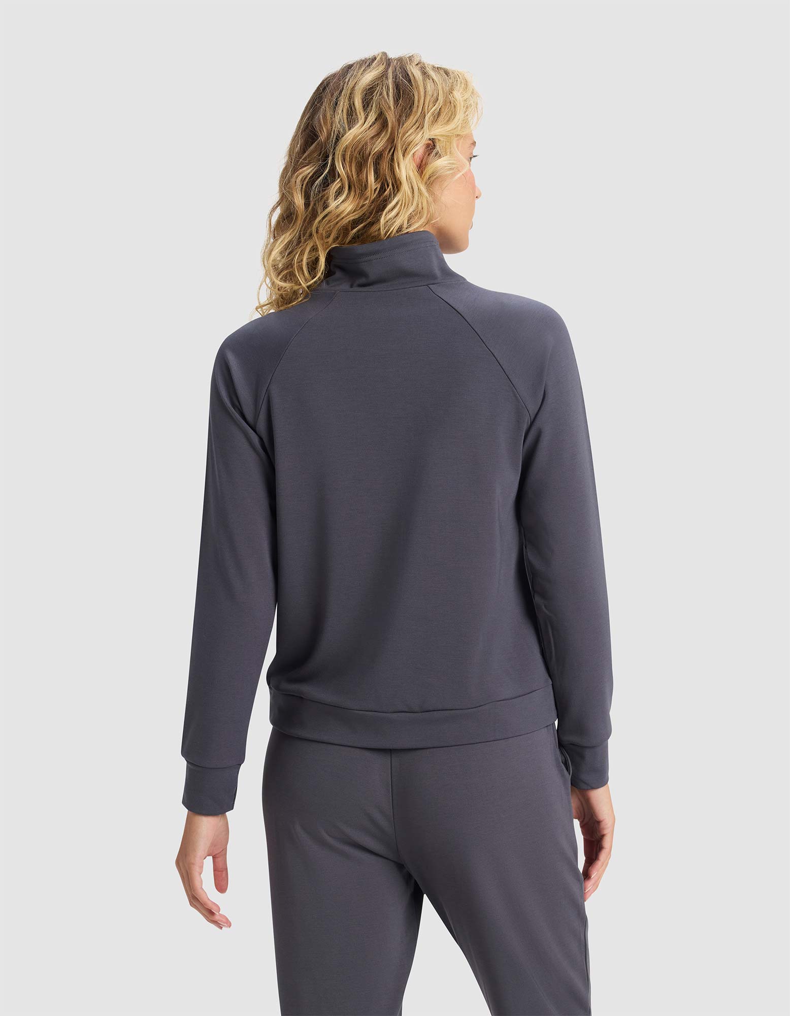 Women's Brushed Bamboo Mock Neck & Jogger Set - Image 17