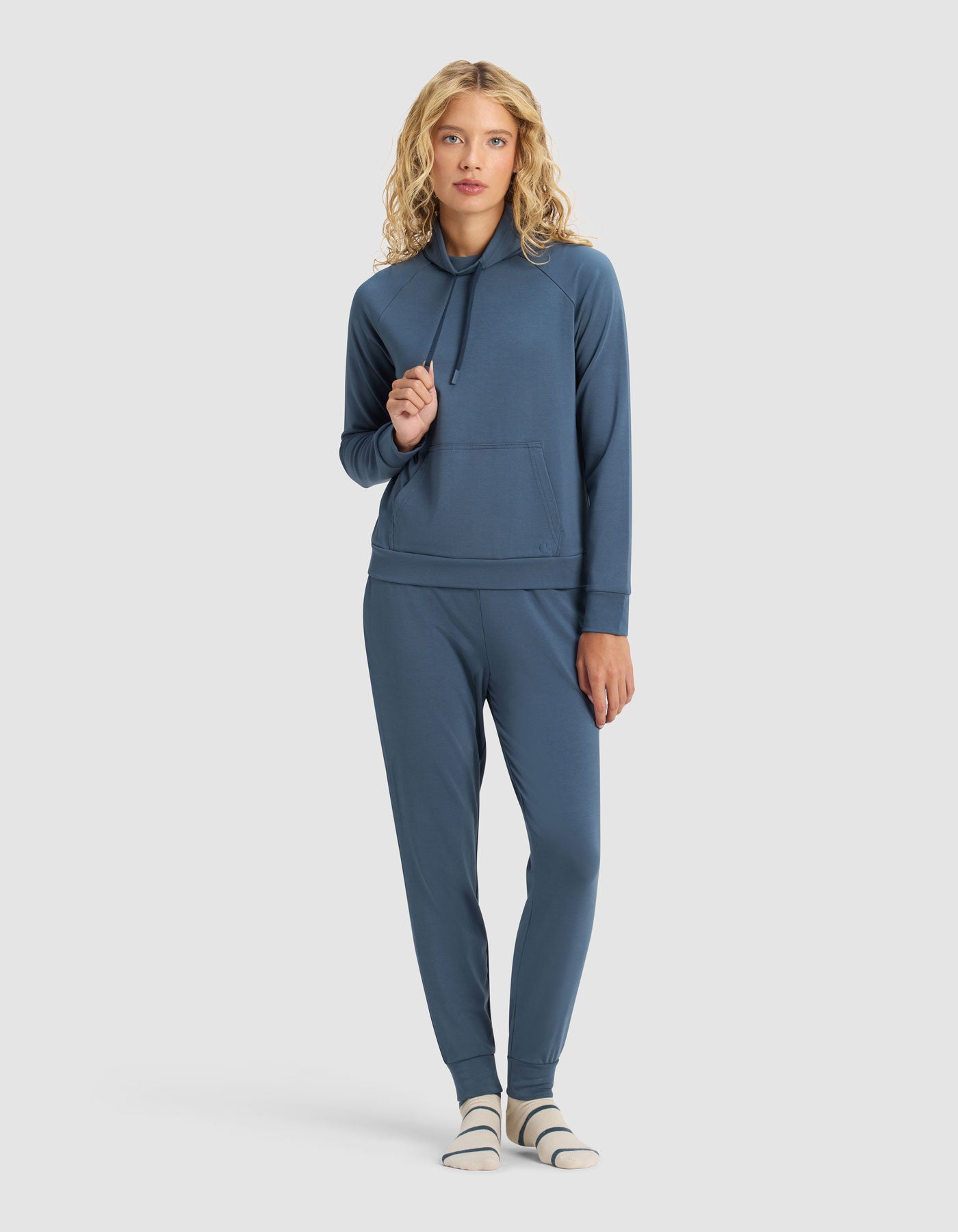 Women's Brushed Bamboo Mock Neck & Jogger Set - Image 22