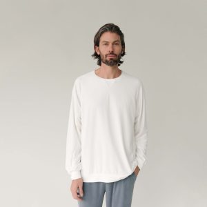 Men's Modern Modal Raglan Pullover Crew - Last Chance