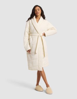 Women's Quilted House Coat