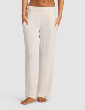 Women's Bamboo Rib-Knit Lounge Pant - Last Chance