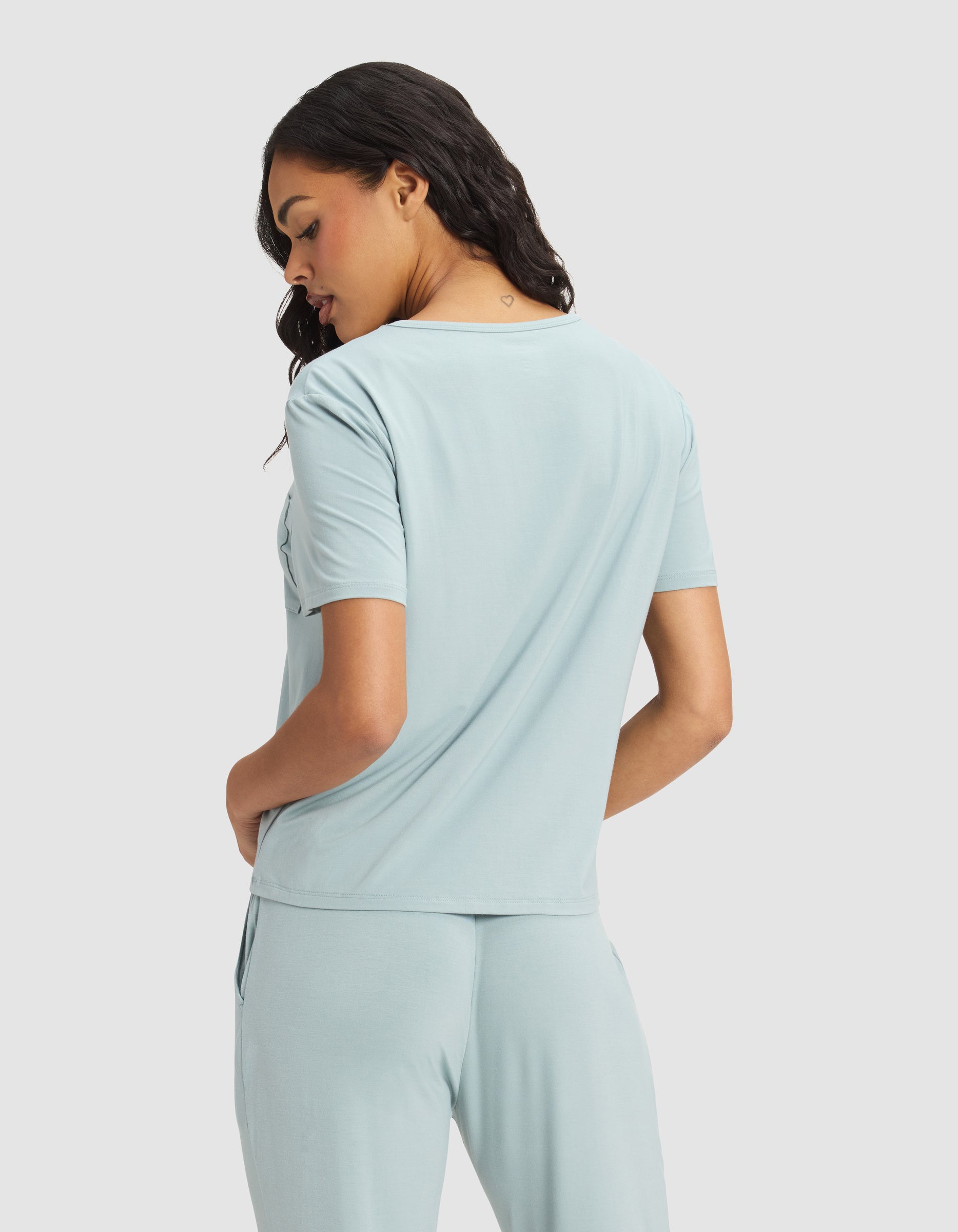 Women's Bamboo Stretch-Knit Lounge Tee - Image 2